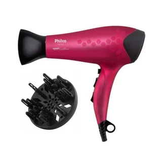 Secador De Cabelo Philco Psc2350 Rosa Bivolt