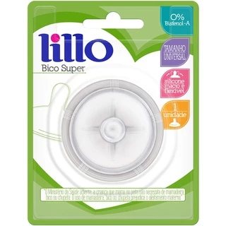Bico De Mamadeira Lillo Super Silicone